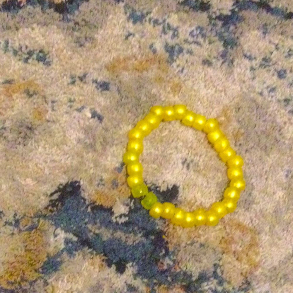 Shiny Yellow Bracelet